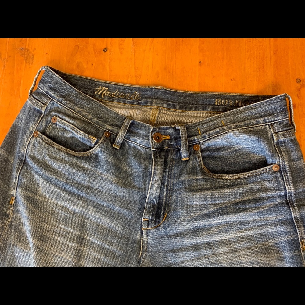 Madewell mid-rise Boyfriend Jeans